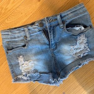 Jean shorts